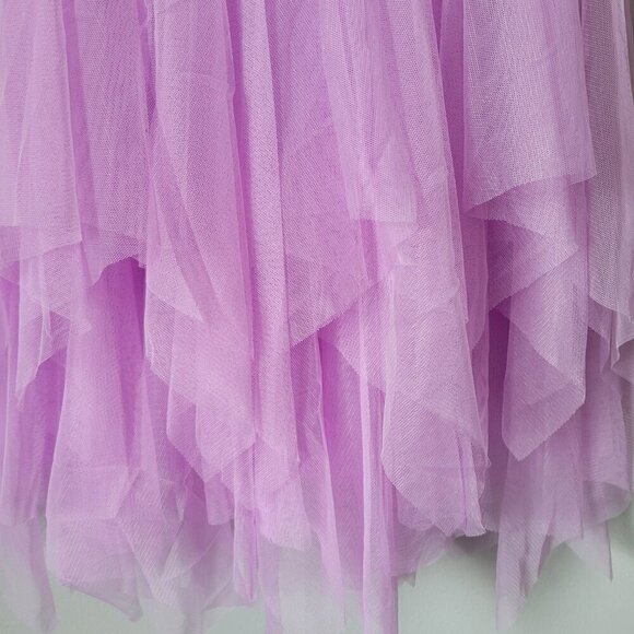 NWT! Nordstrom Zunie Girl Dress Girl's Purple Floral Knee Length Occasion. - Picture 3 of 6